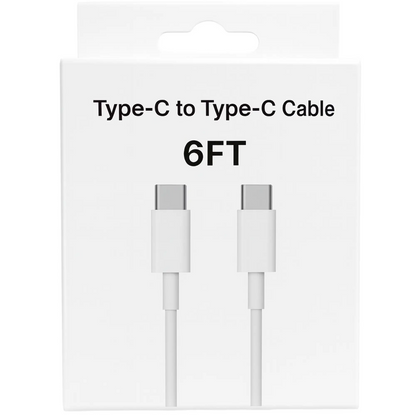 USB-C auf USB-C Kabel 6FT (1,82m)